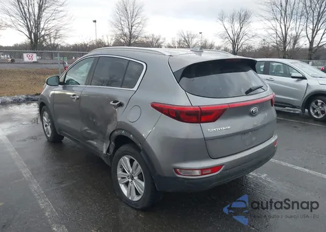 2017 Kia Sportage Lx from USA, damaged, VIN KNDPMCAC5H7288811